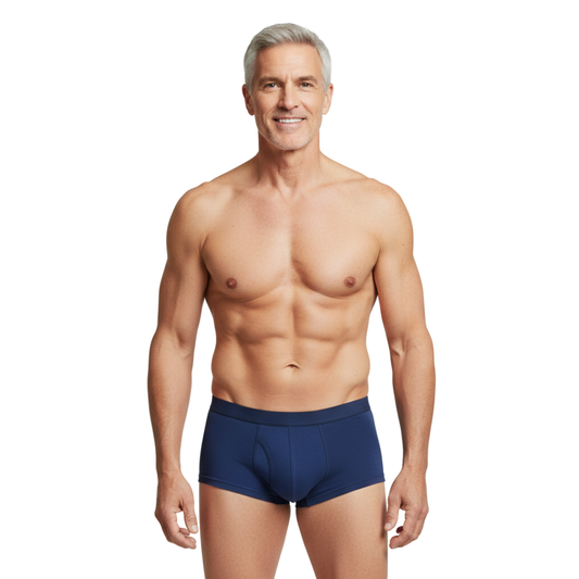 UROBOX©_Boxer ultra-absorbant homme_Bleu
